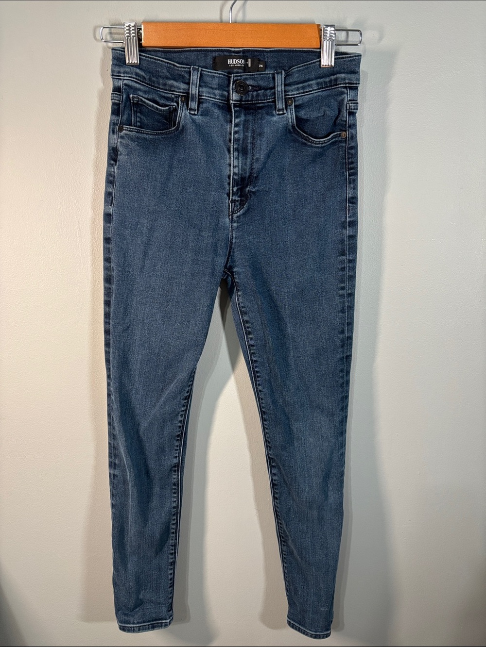 Hudson jeans women’s size 26 size 2 blue Holly skinny